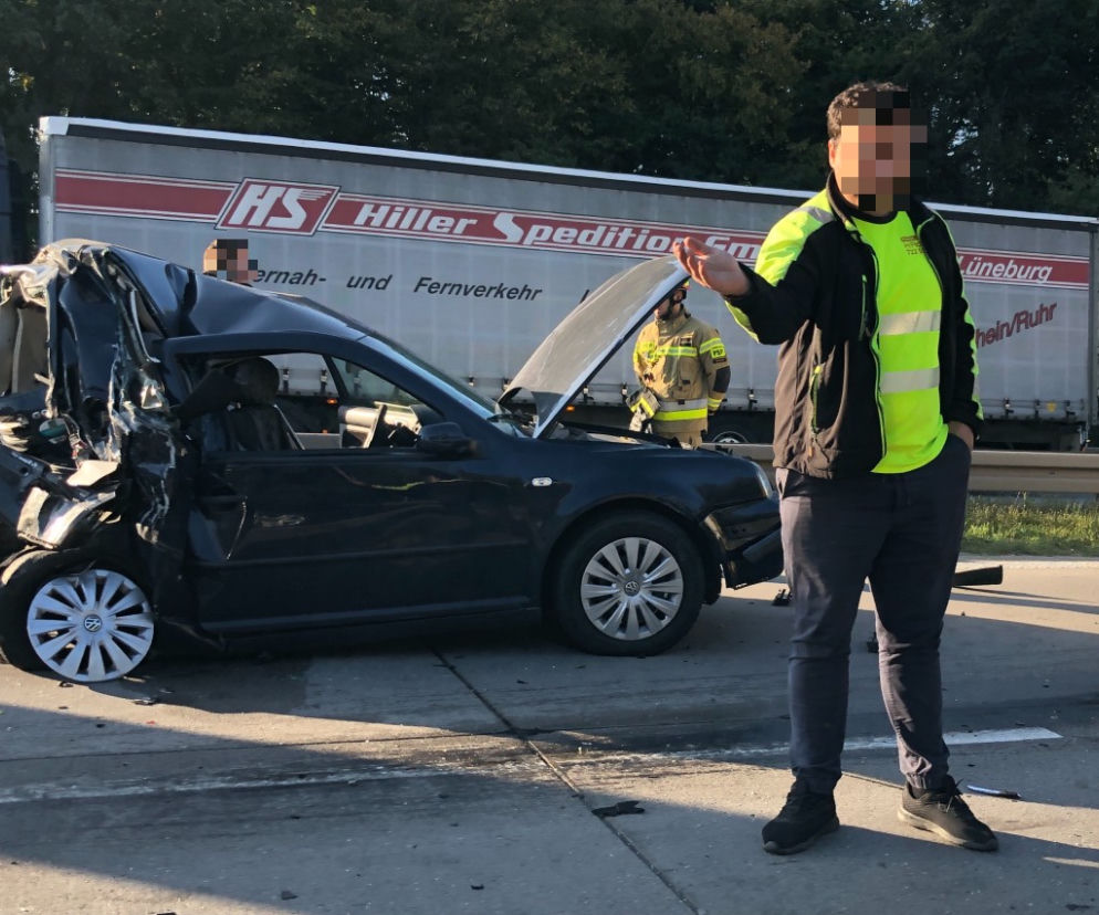 Wypadek A4 Pietrzykowice Wrocław
