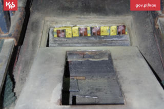 W autobusie tylko kierowca, pasażer i... coś, co zainteresowało celników!