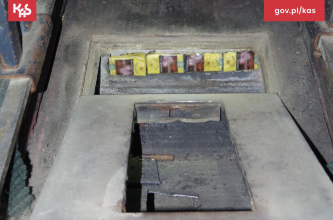 W autobusie tylko kierowca, pasażer i... coś, co zainteresowało celników!