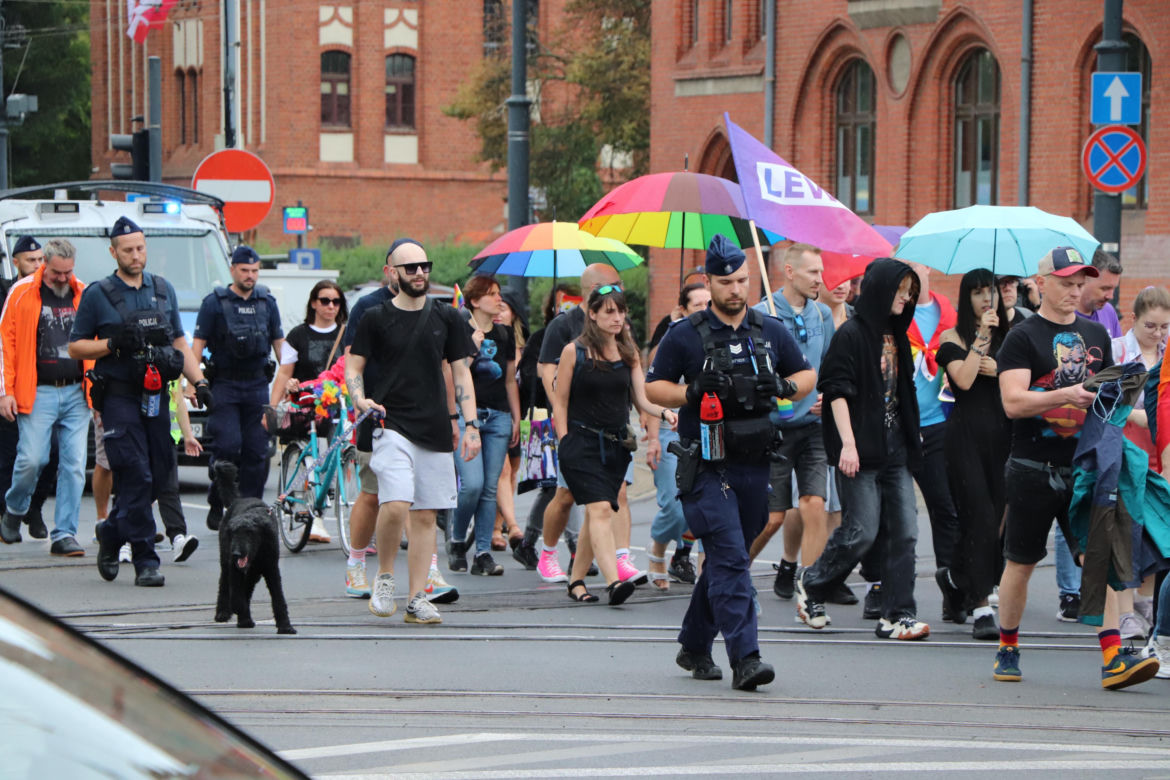 Marsz Równości w Toruniu i kontrmanifestacja