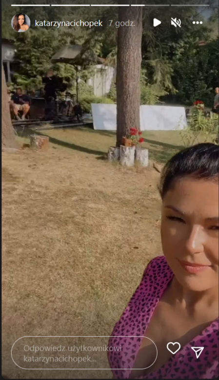 M jak miłość na planie. Kinga (Katarzyna Cichopek) w siedlisku w Grabinie