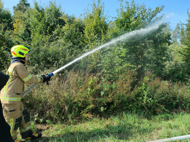 Leśny Front. Największe ćwiczenia strażaków od lat w powiecie łomżyńskim