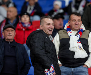 Górnik Zabrze - Legia Warszawa: Zdjęcia kibiców i zawodników z hitu 13. kolejki PKO BP Ekstraklasy