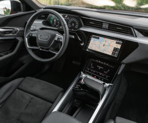 Wnętrze Audi e-tron Sportback 55 quattro S line