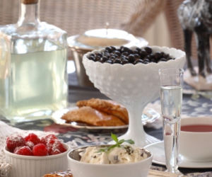 Kolekcja białej porcelany