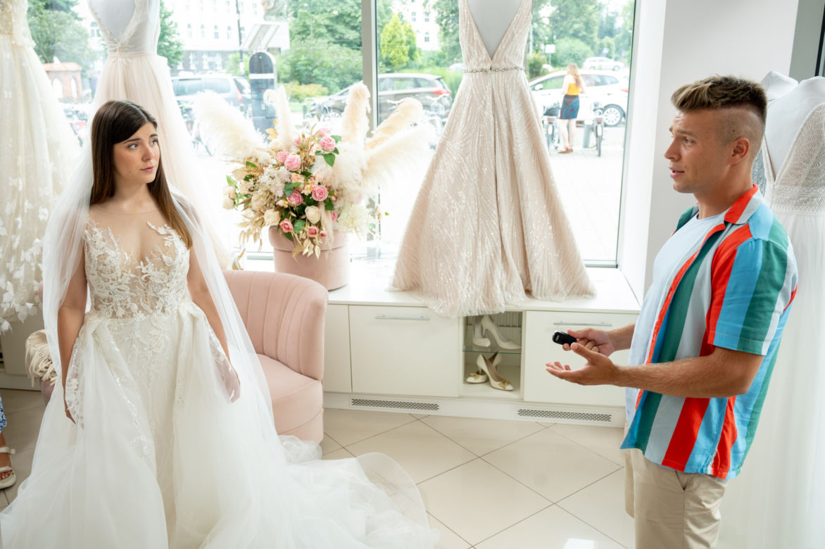 Barwy szczęścia, odc. 2541: Agata (Natalia Zambrzycka), Patryk (Konrad Skolimowski)