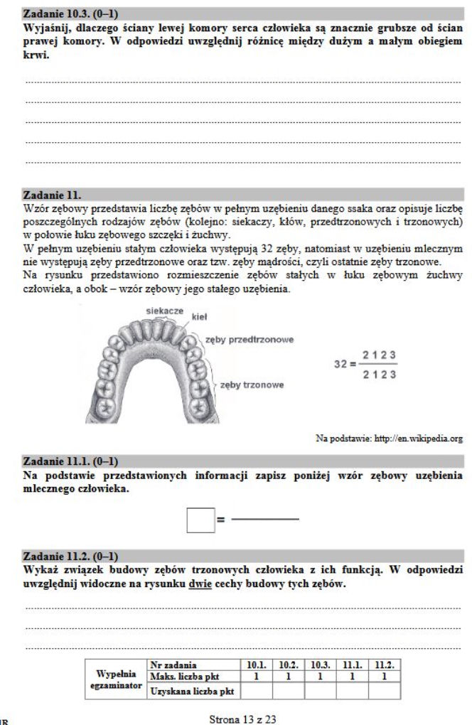 Matura 2017 biologia