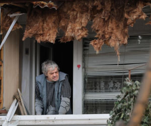 Zima i mróz na Ukrainie