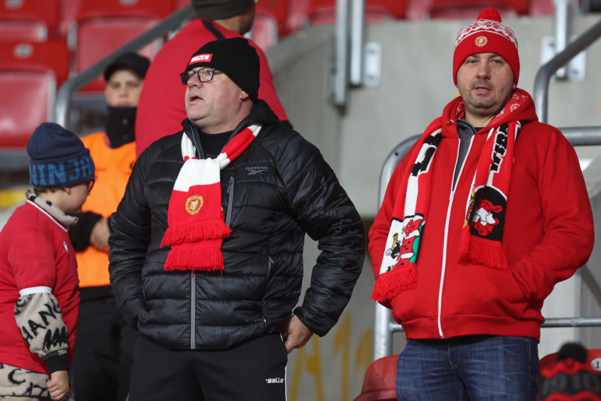 Widzew Łódź - Górnik Zabrze: Zdjęcia kibiców i zawodników z klasyku w ramach 12. kolejki PKO BP Ekstraklasy
