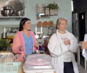 M jak miłość. Kinga (Katarzyna Cichopek), Lenka (Olga Cybińska)