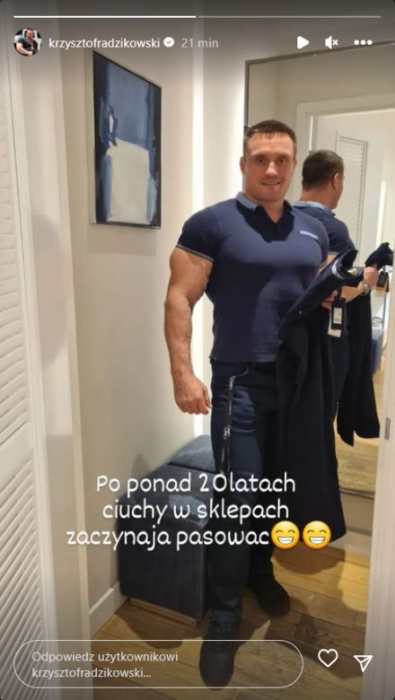 Krzysztof Radzikowski czekał na to 20 lat