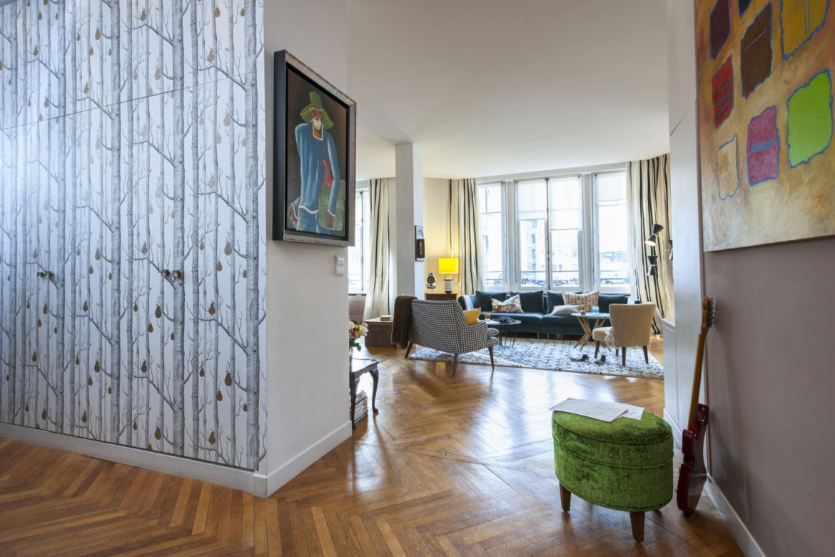 Apartament w paryskiej kamienicy