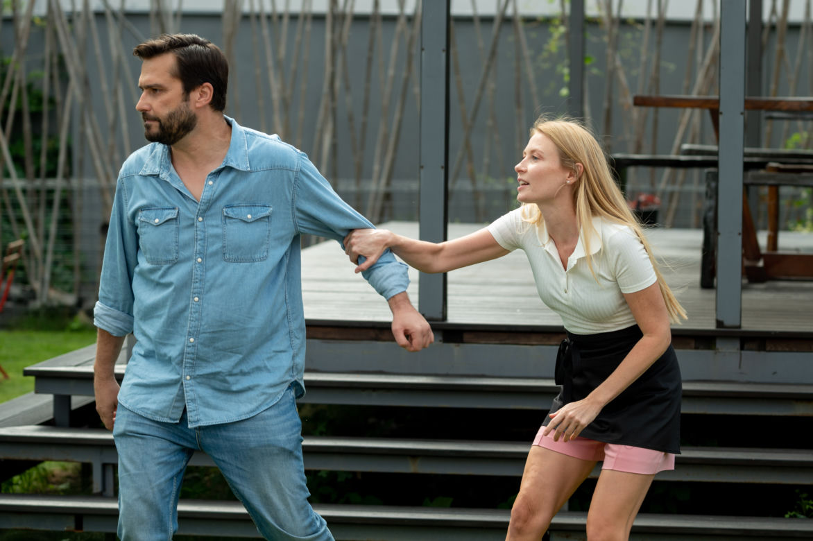 Barwy szczęścia, odc. 2558: Dominika (Karolina Chapko), Damian (Michał Lesień-Głowacki)