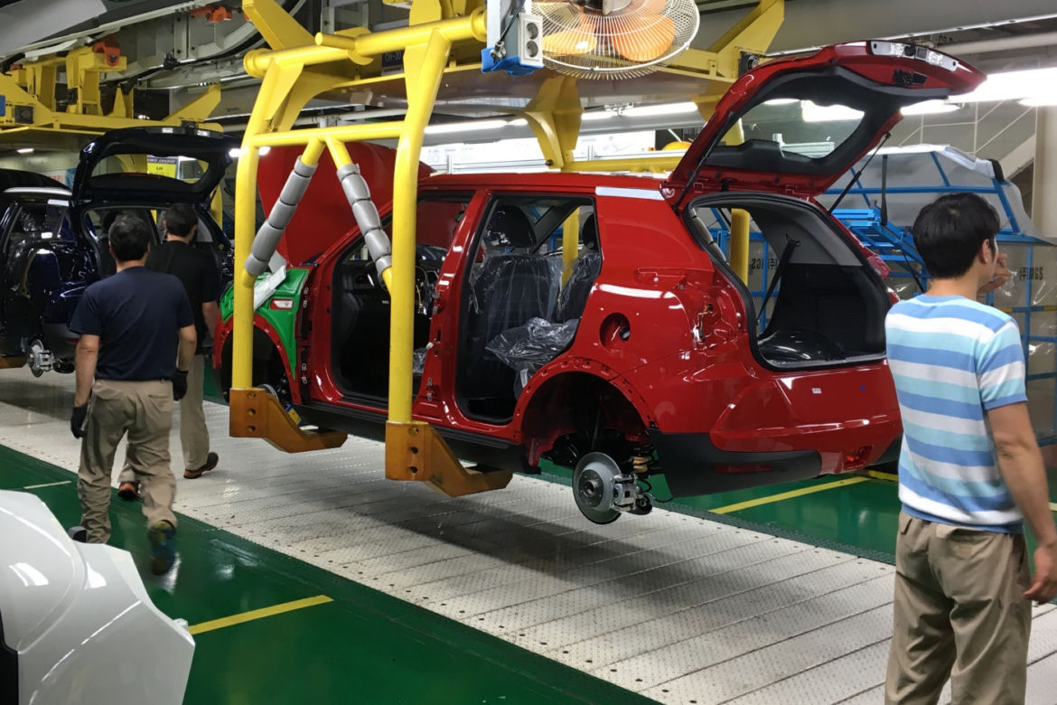 Fabryka samochodów SsangYong w Pyeongtaek
