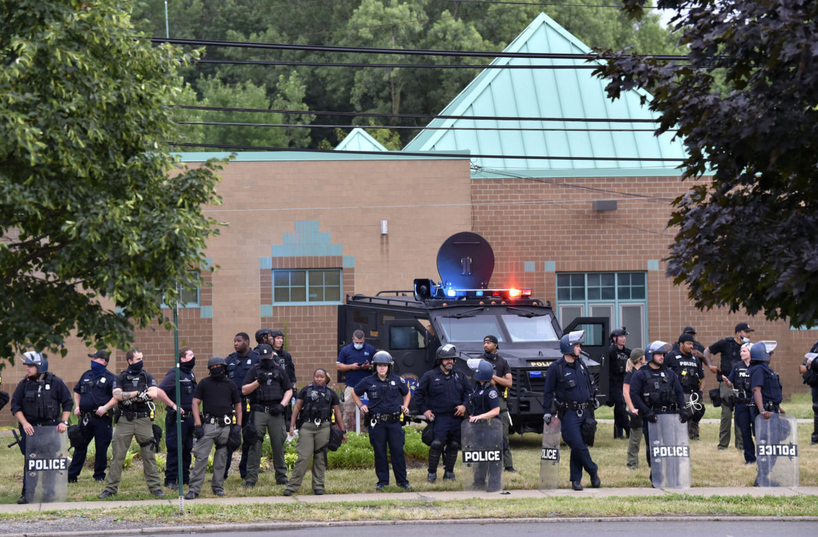 Protesty i strzelanina w Detroit