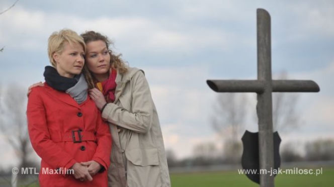 M jak miłość odc. 862. Śmierć Hanki Mostowiak. Hanka (Małgorzata Kożuchowska), Anna (Tamara Arciuch)