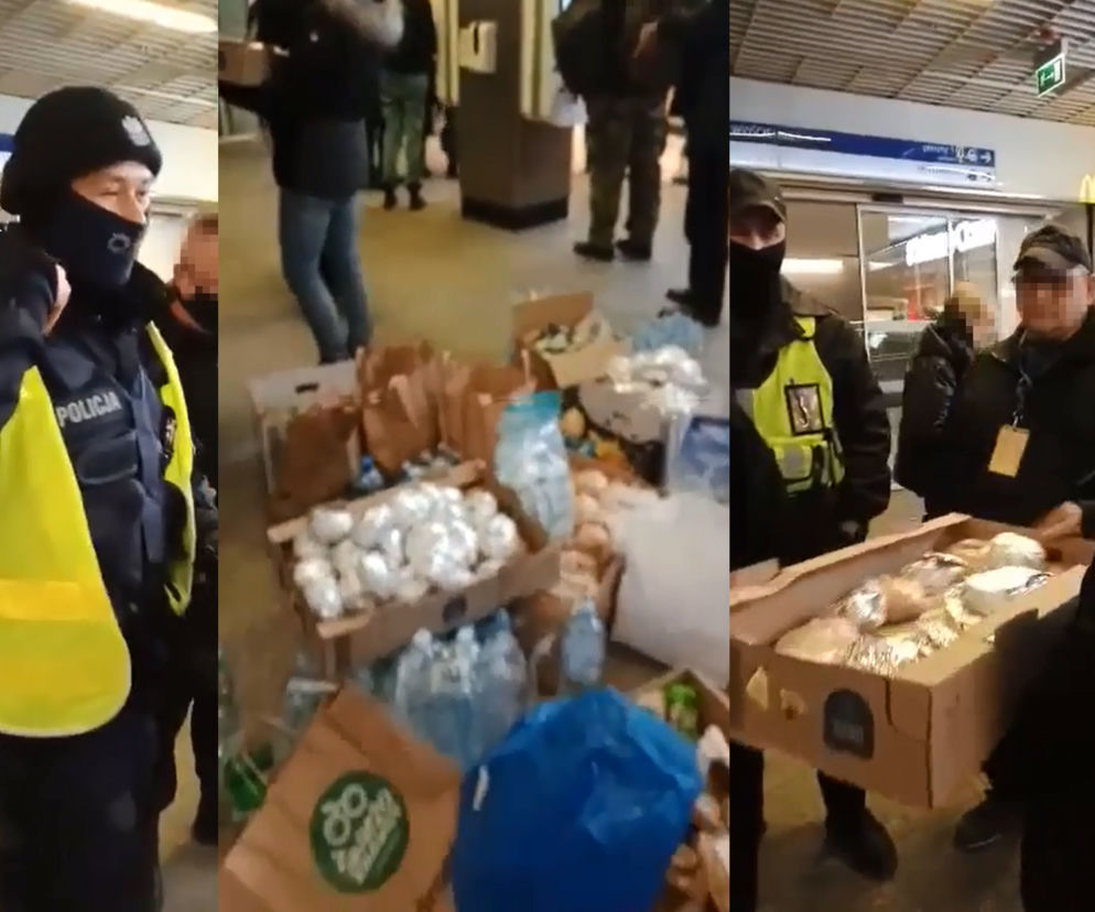 Wolontariusze pomagający uchodźcom wygonieni z dworca. Kolejna skandaliczna interwencja policji