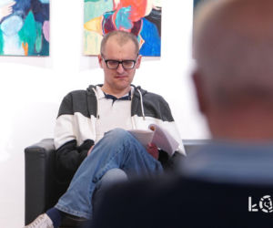 Za nami spotkanie z poezją Sebastiana Barana w Łukowie