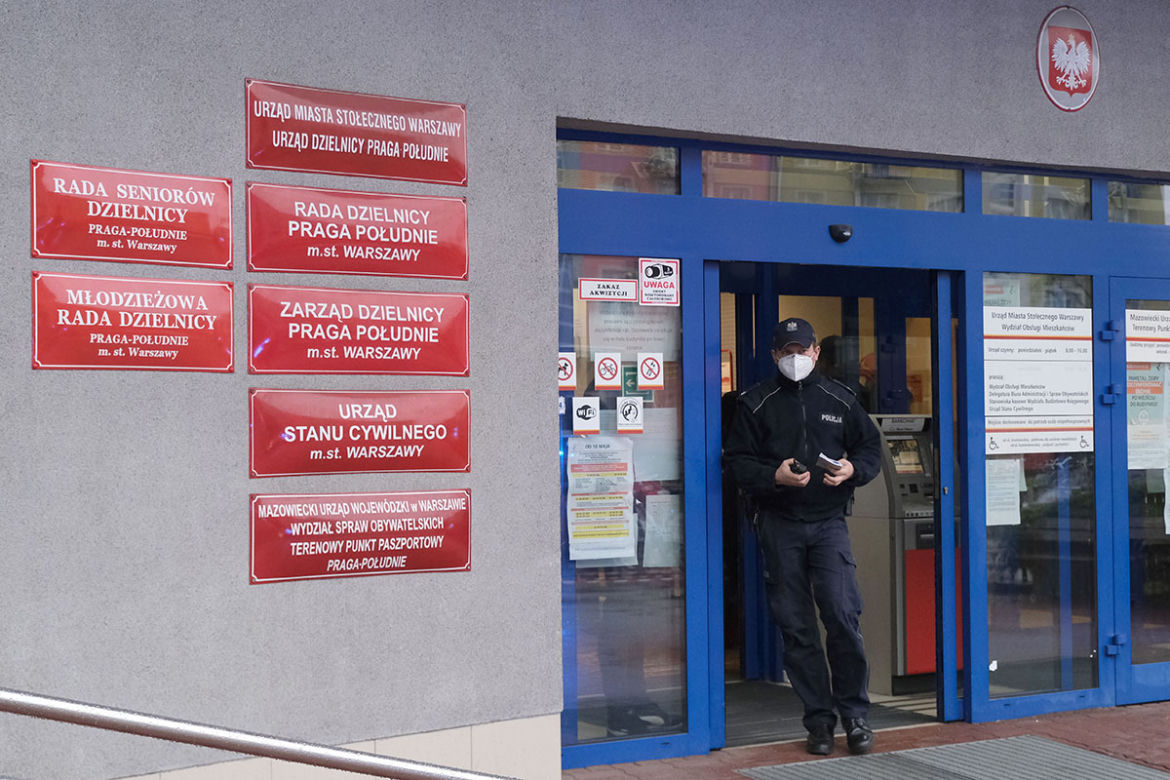 Alarm bombowy na Pradze-Południe 