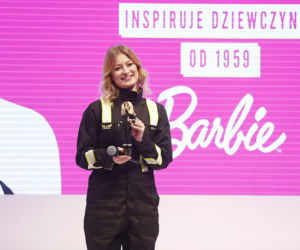 Iwona Blecharczyk z nagrodą Barbie Shero