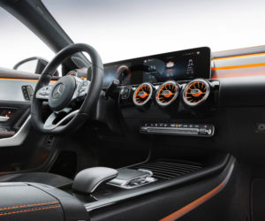 Mercedes-Benz CLA Coupe Edition Orange Art AMG Line