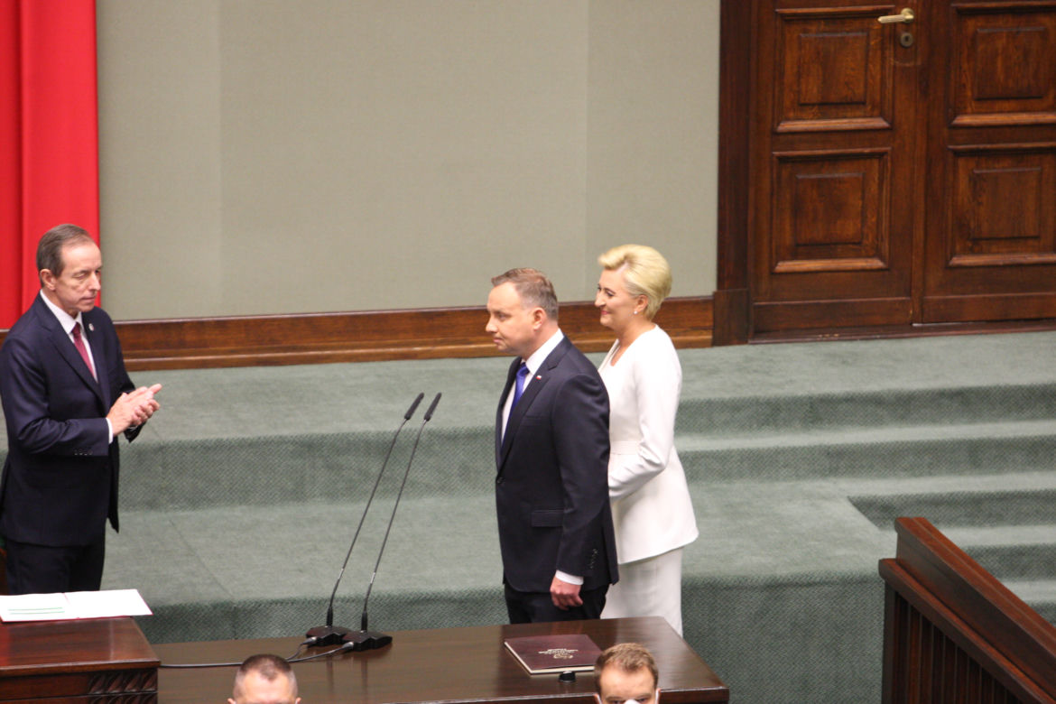 Zaprzysiężenie na prezydenta Andrzeja Dudy
