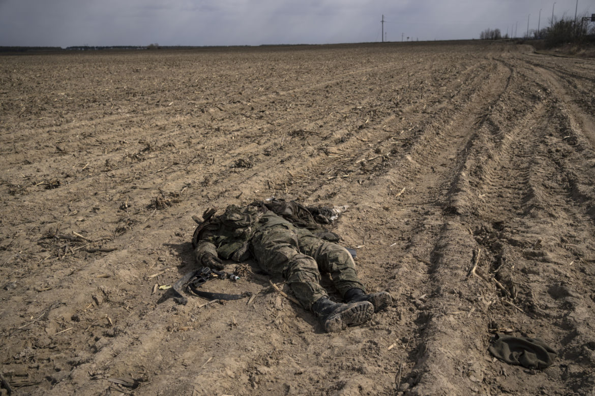 Ukraina. Zniszczenia wojenne i ofiary wsród żołnierzy rosyjskich