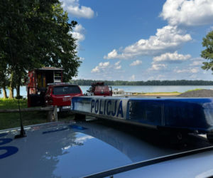 Zniknął nad jeziorem Kalwa. Ratownicy odnaleźli jego ciało pod wodą
