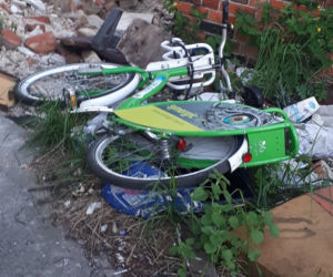 Porzucony Bike_S w Dąbiu