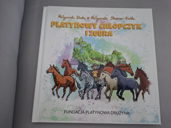 Książka wydana przez Fundację Platynowa Drużyna