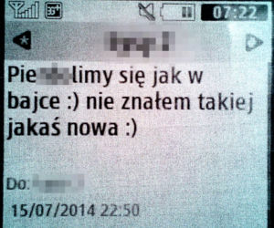 POSEŁ KATOLIK DO KOCHANKI: P...IMY SIĘ JAK W BAJCE.