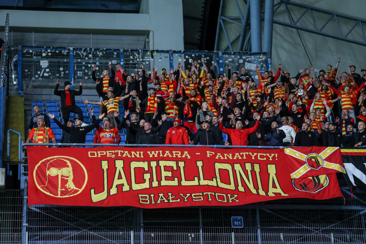 Kibice z Jagielloni wspieraja Papieża