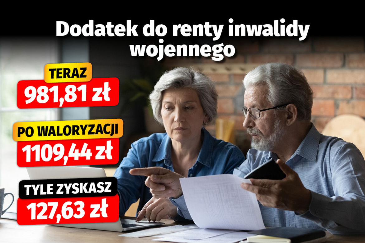 Waloryzacja dodatków emerytalnych