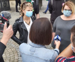 Protest przeciwko podwyżce cen biletów w MPK Wrocław