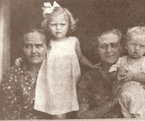 Anna German, Irma Martens-Berner, Anna Friezen-Martens - babcia Anny German, Fryderyk German 