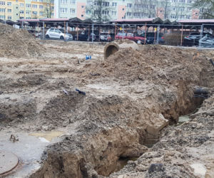 Błoto, dziury i kałuże