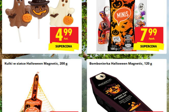 Słodycze na Halloween w Biedronce