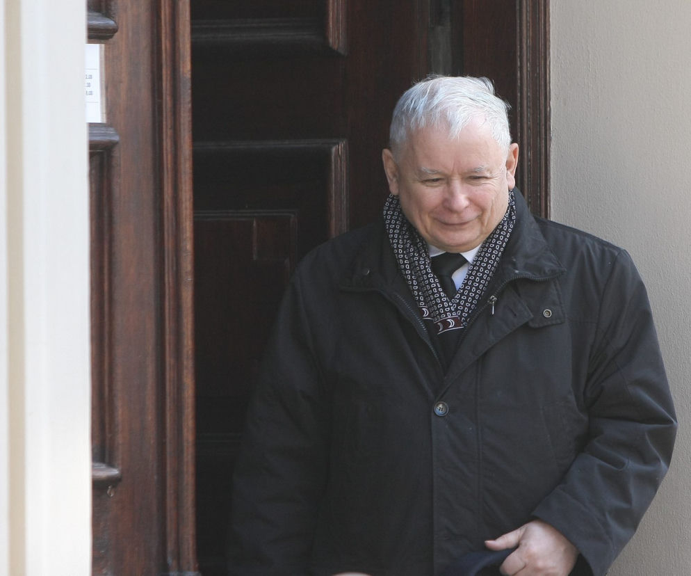 Kaczyński modlił się za Polskę