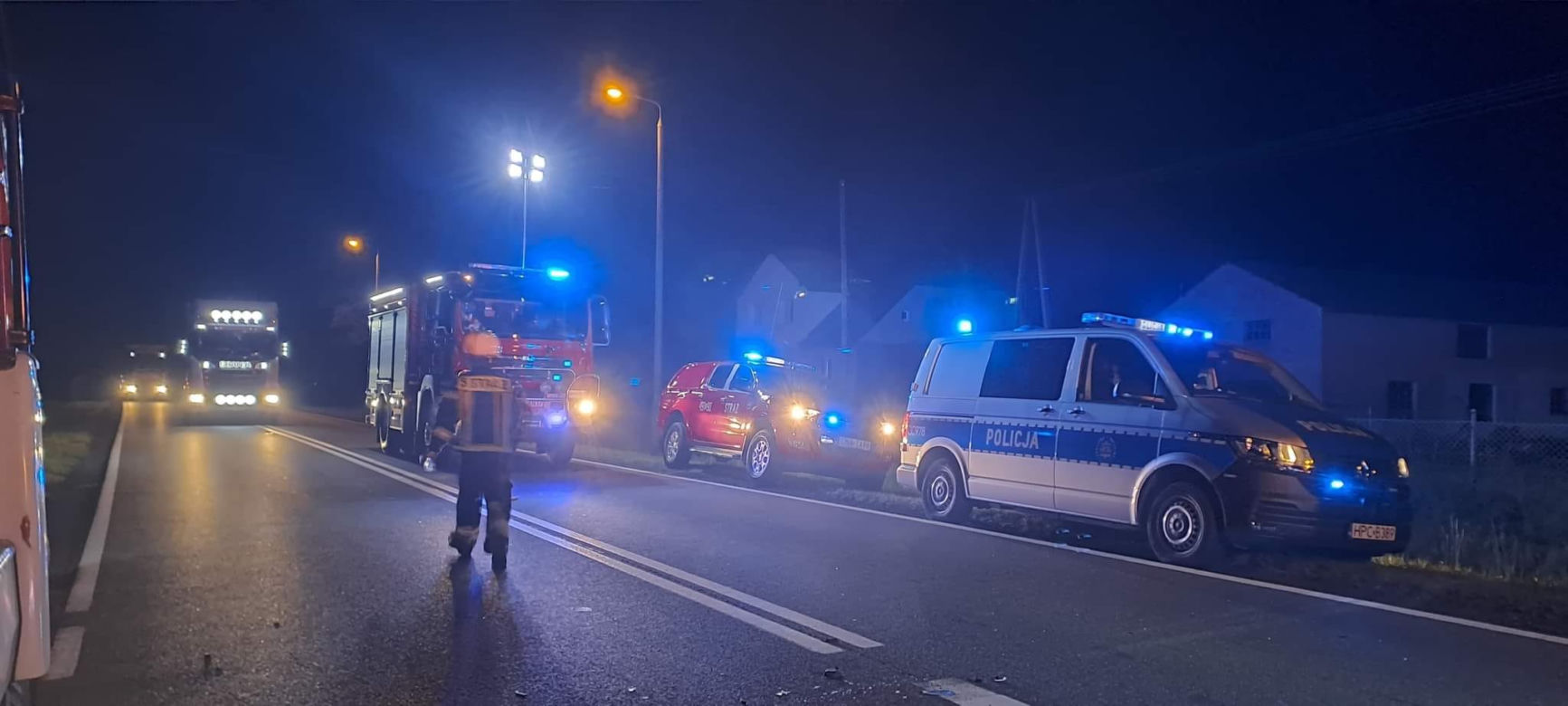 Tragiczny wypadek na DK 10 pod Trzeciewnicą! Zginęły dwie osoby [ZDJĘCIA]