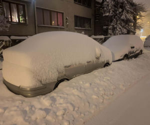 Zima w Olsztynie - 31 grudnia 2025