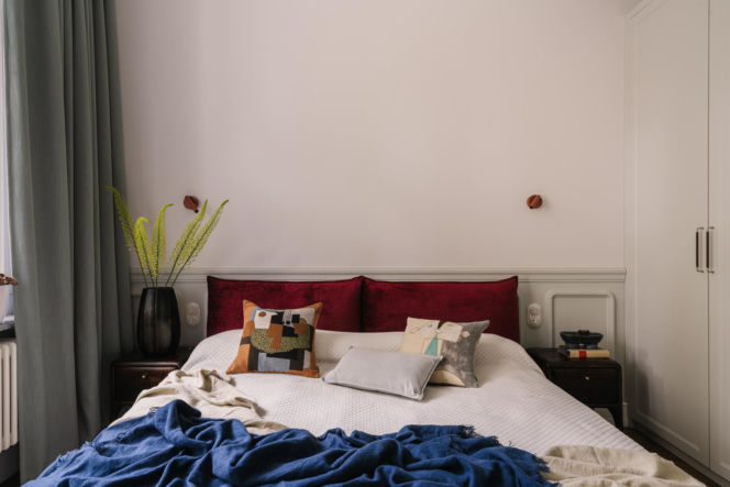 Secesyjny apartament w Poznaniu - projekt Maria Jachalska