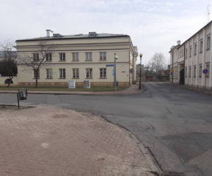 Siedleckie szkoły przy ul. Konarskiego i Prusa i ich okolica w lutym 2021 roku