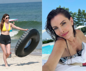 Agnieszka Dygant dotarła do Juraty. Ale ma oponkę