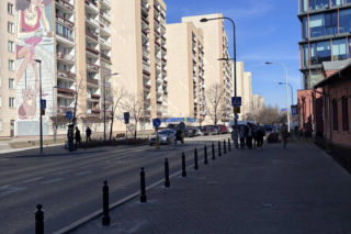 Słupki parkingowe na Pradze