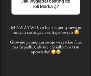Aleksandar Milićević (Marek 2) na Instagramie o roli w serialu BrzydUla