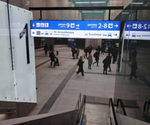 Dworzec kolejowy Warszawa Zachodnia po otwarciu