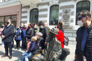 Protest przeciwko cięciom etatów w łódzkich szkołach!