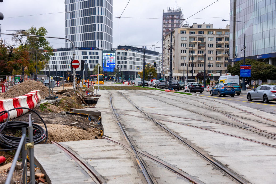 Tramwaj do Wilanowa – rozjazd na Puławskiej