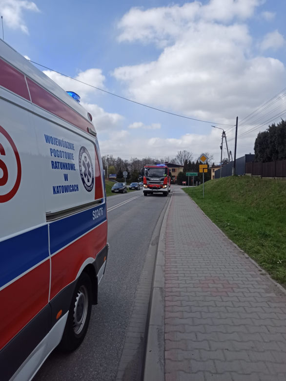 Tragiczny wypadek w Krzyżowicach. Kierowcy nie udało się uratować