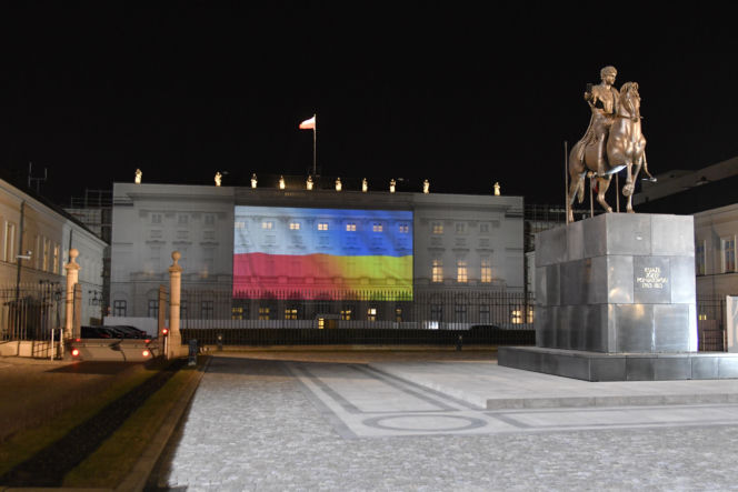 Warszawa w pierwszych dniach po rosyjskiej inwazji na Ukrainę